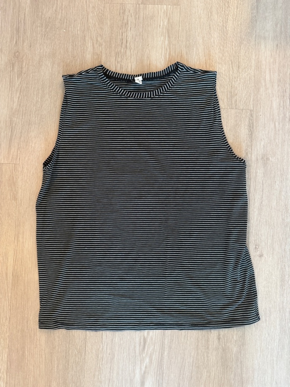 Lululemon Striped Black and White Tank All Yours 6